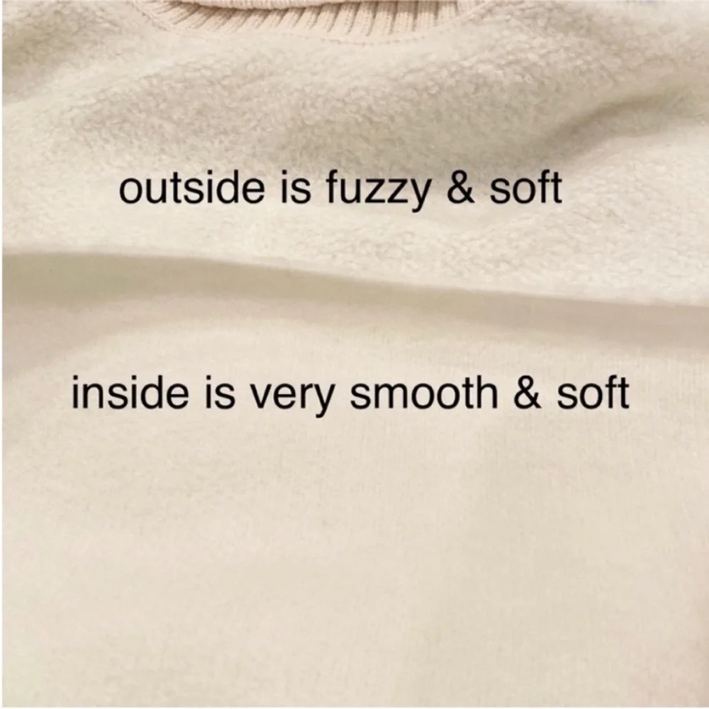 Free People Milo Oversized Tunic Turtleneck Sweater in Off White NWT Size Med - Picture 7 of 12